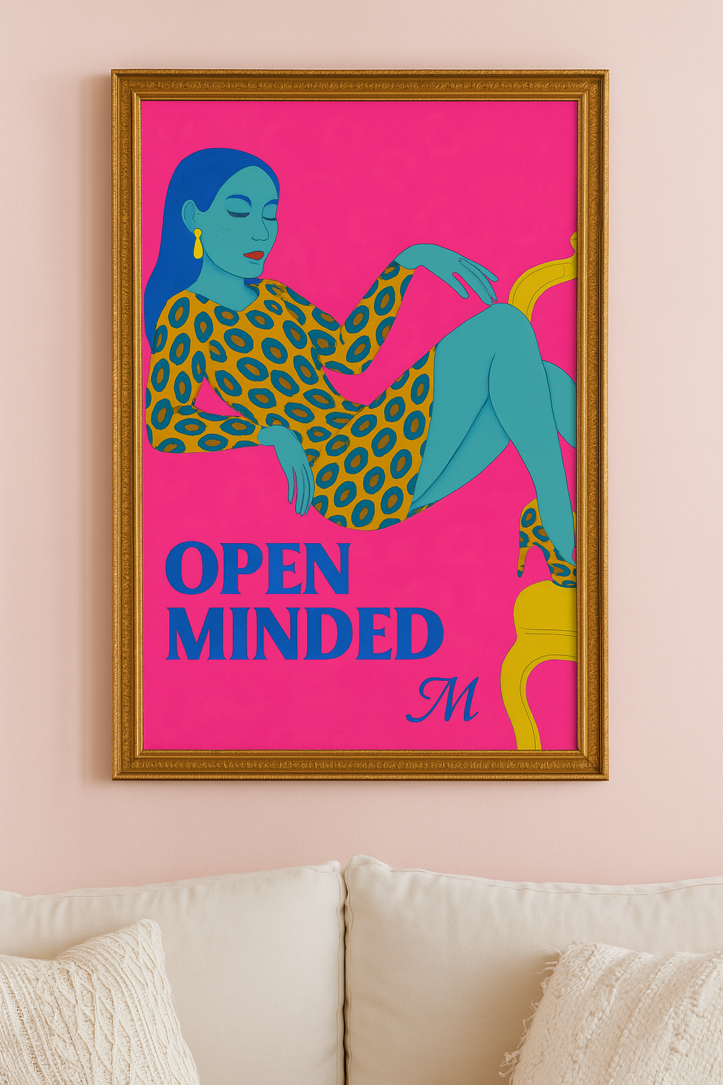 Open Minded Quote Print - Digital Download