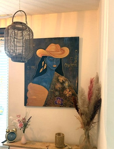 "I'm Queen" original painting A-ART by Ayka