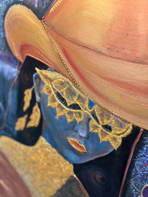 I Am Queen “PARIS • NOW ON EXHIBITION” Textured Art