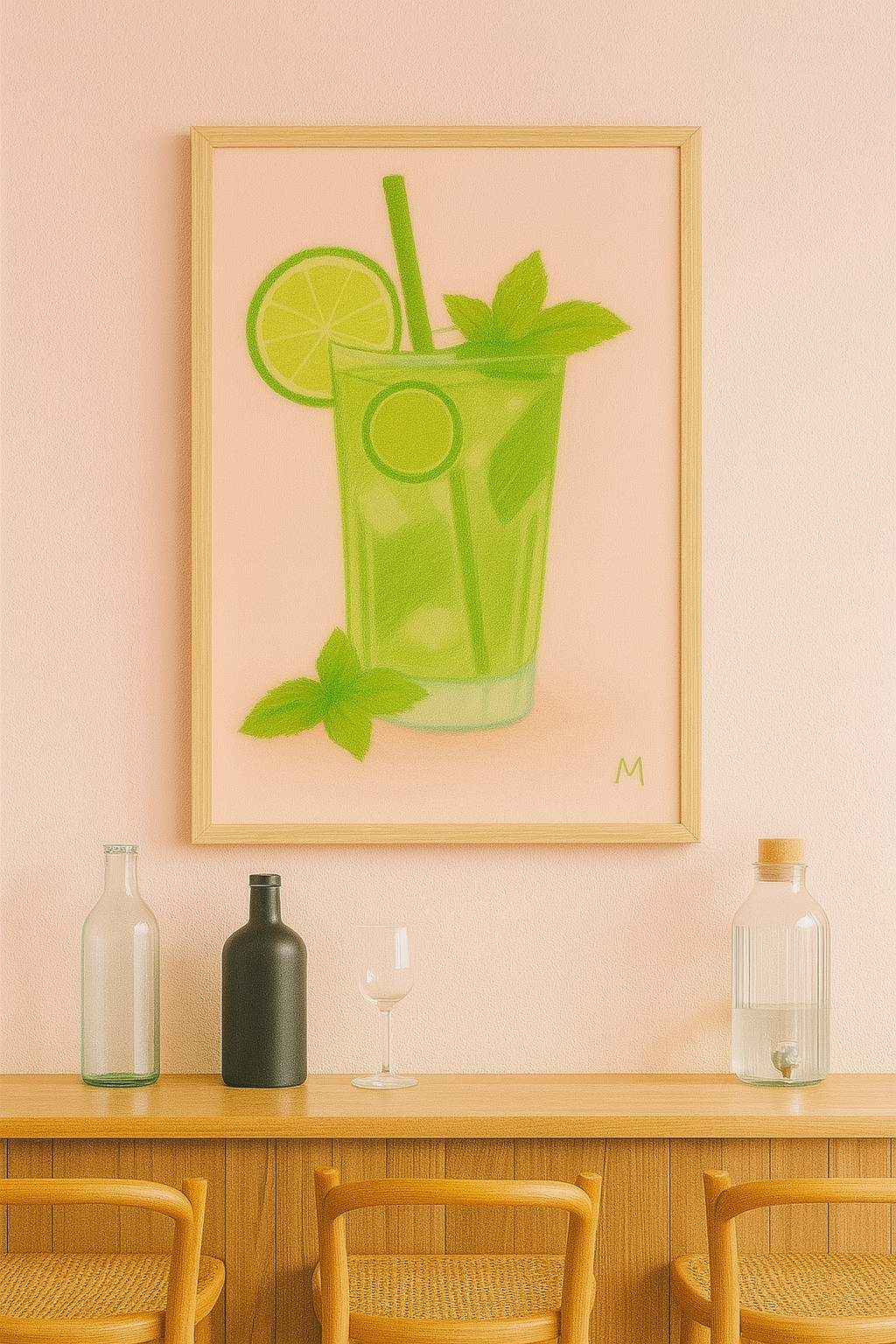 Mojito cocktail  – digital download