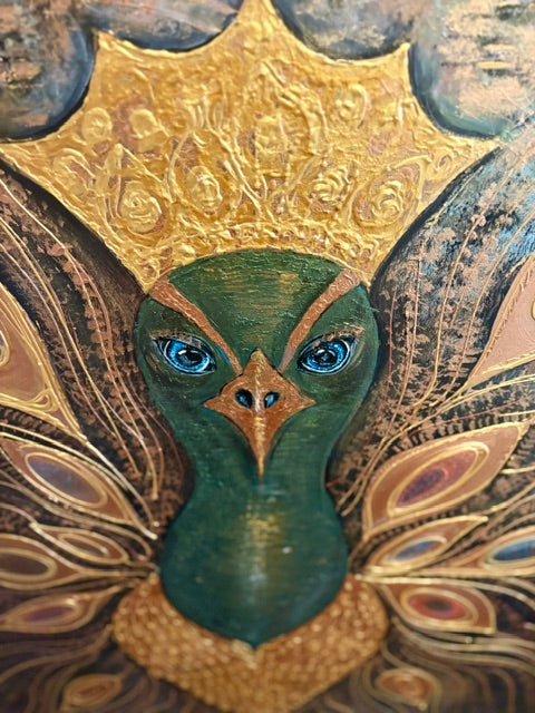 close up photo of painting sparks