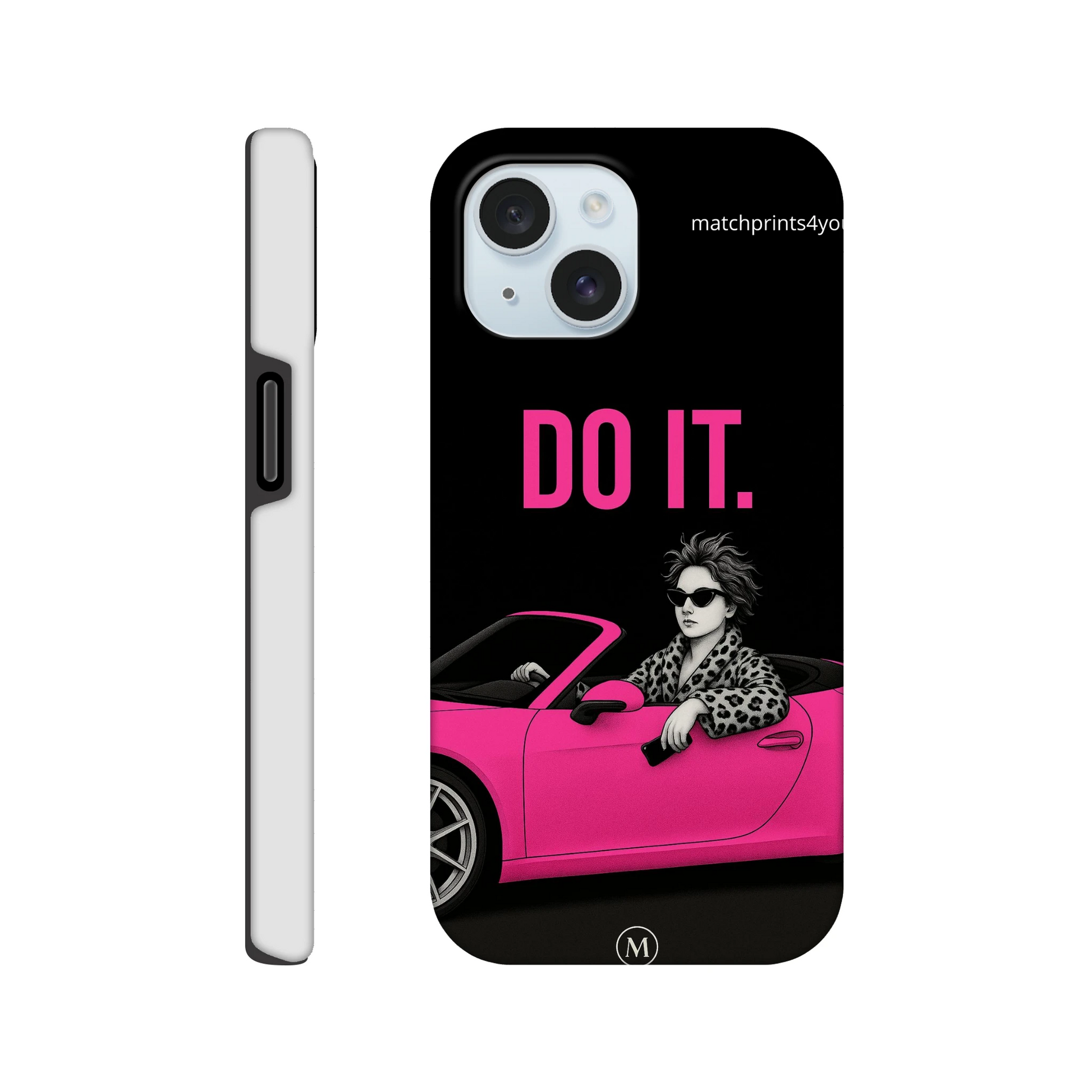 Zwart telefoonhoesje Why Not Do It With Class iPhone 16