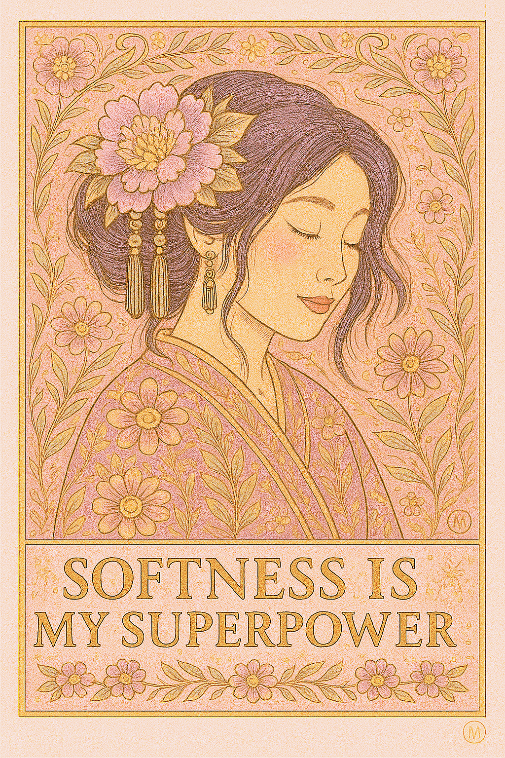 Softness is my superpower Geisha digital download