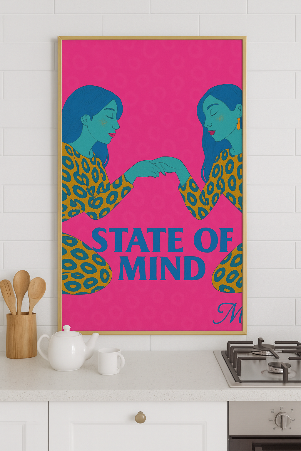 Chaotic State of Mind Print - Art - Motivational Wall Decor - Digital Download