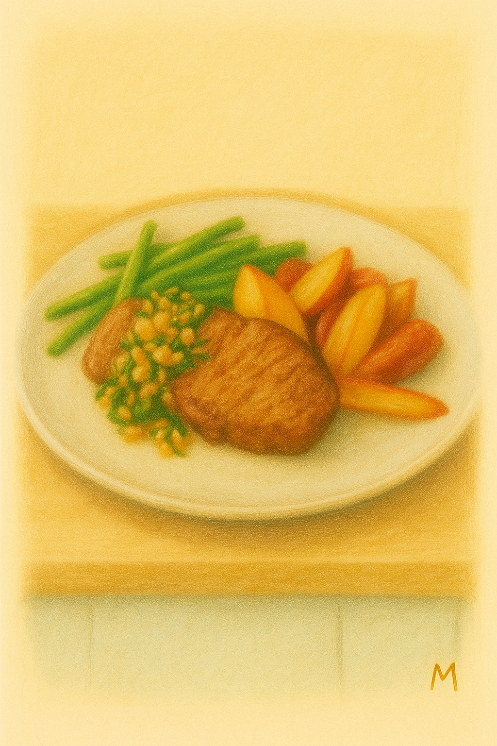 Steak is Serverd.– Kitchen print digital download