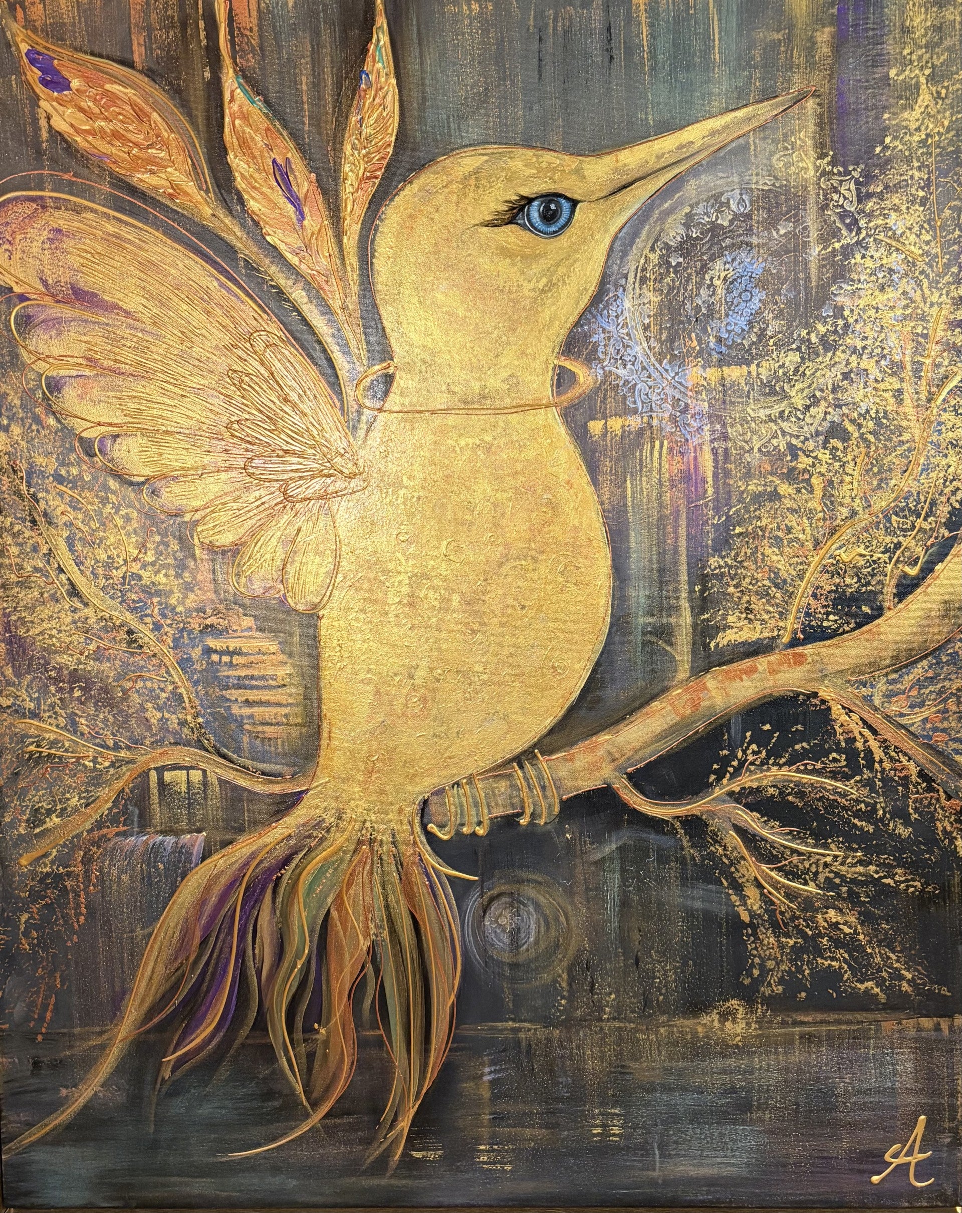 Twinkels golden painting luxury en bold