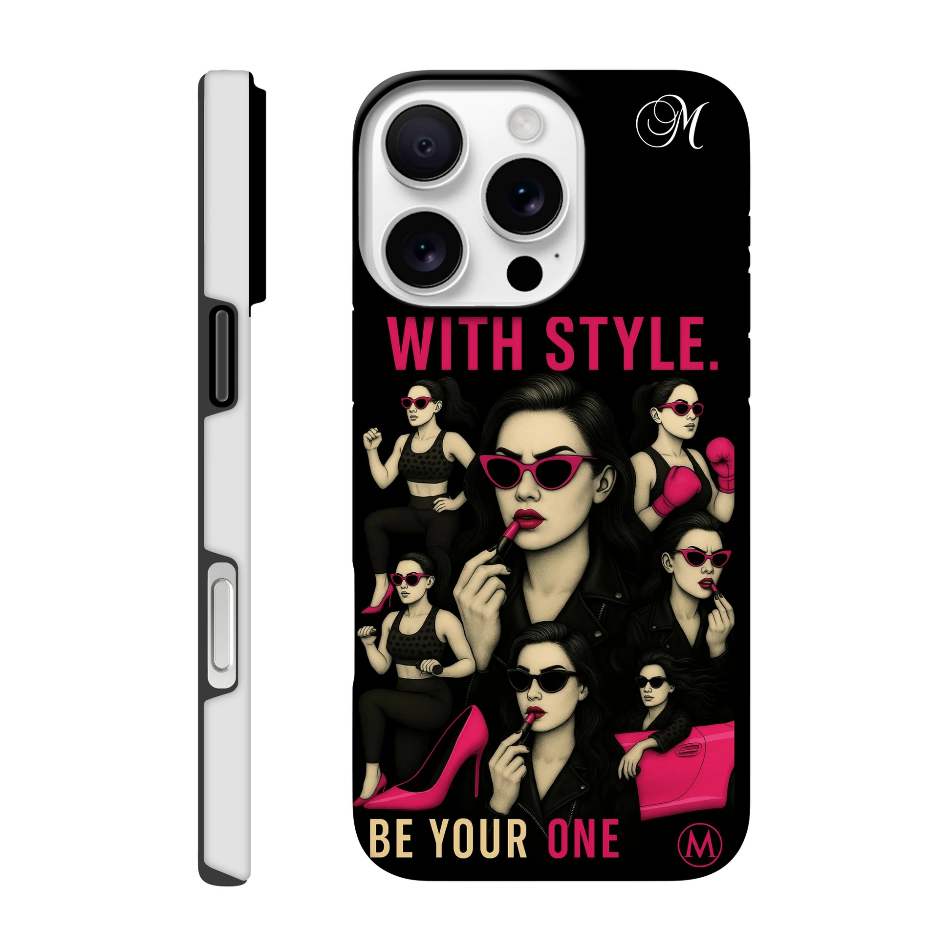 Stylish and protective phone case that makes a bold statement. Easy installation and excellent damage protection.