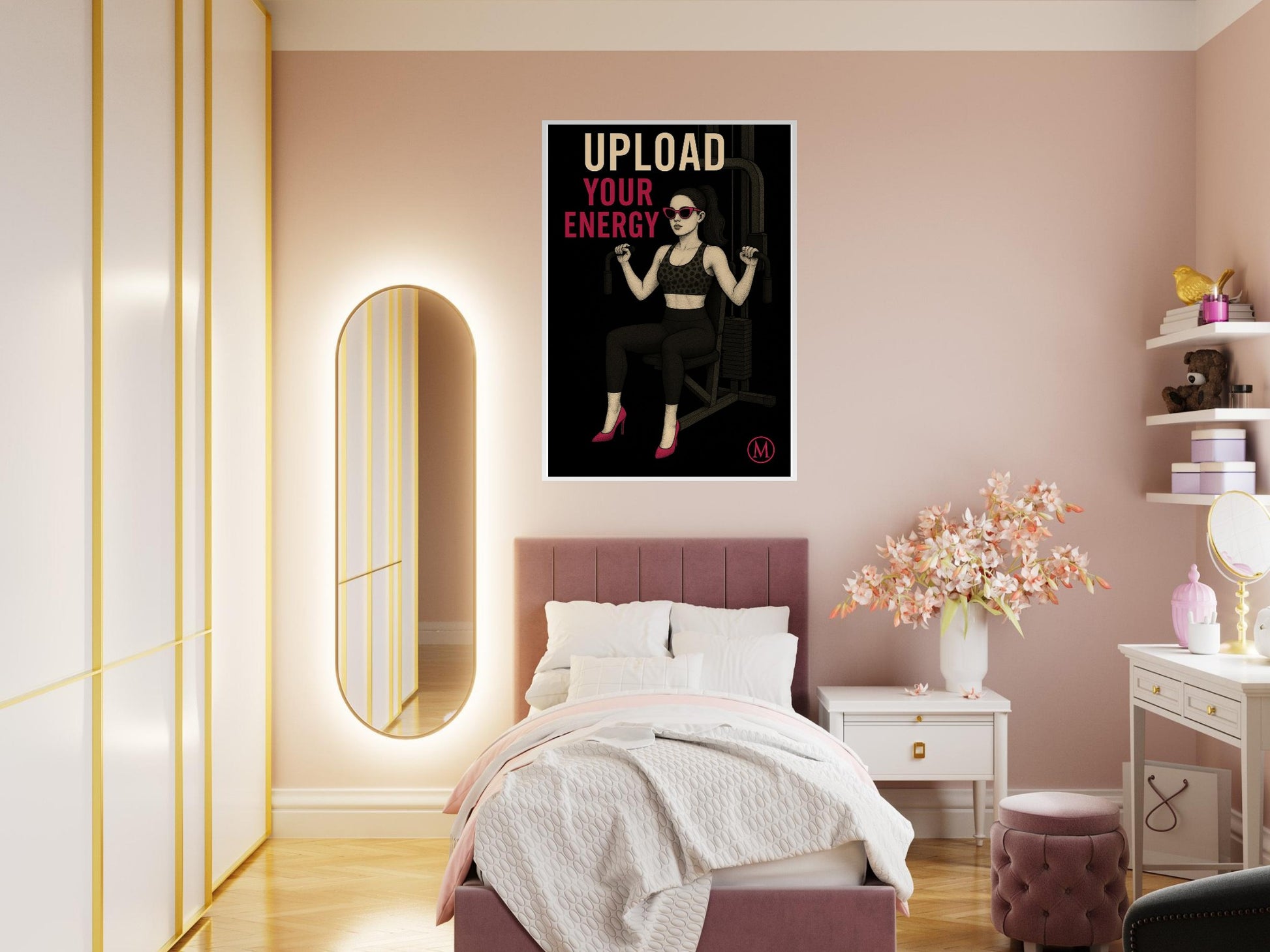 Bold, sporty posters with inspiring quotes and stylish graphics. Perfect for modern homes, offices, or gyms