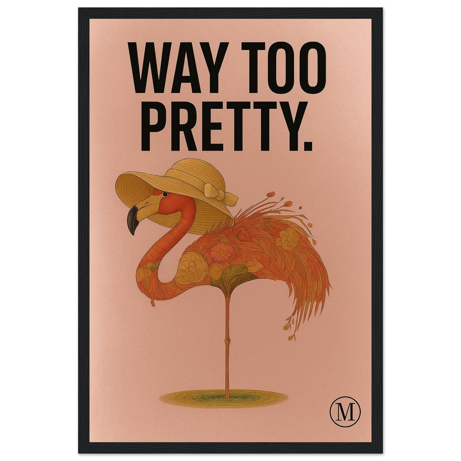 Brighten your space with this neon bird poster! way too pretty wall art for instant download. Bold digital print from the MATCH Animal Collection.