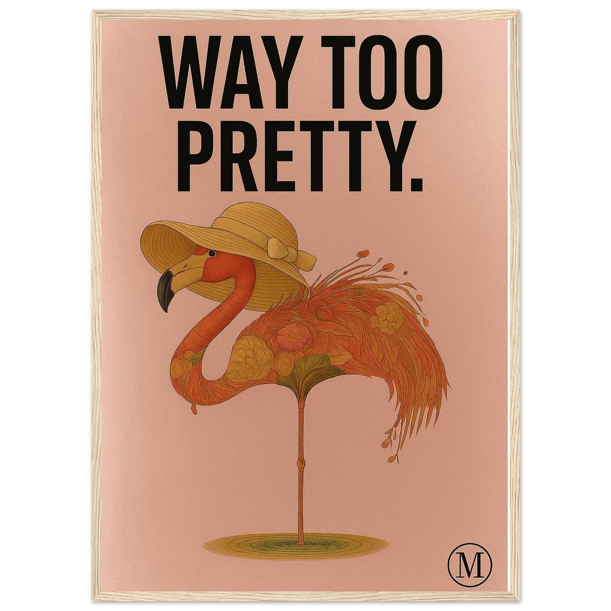 Brighten your space with this neon bird poster! way too pretty wall art for instant download. Bold digital print from the MATCH Animal Collection.