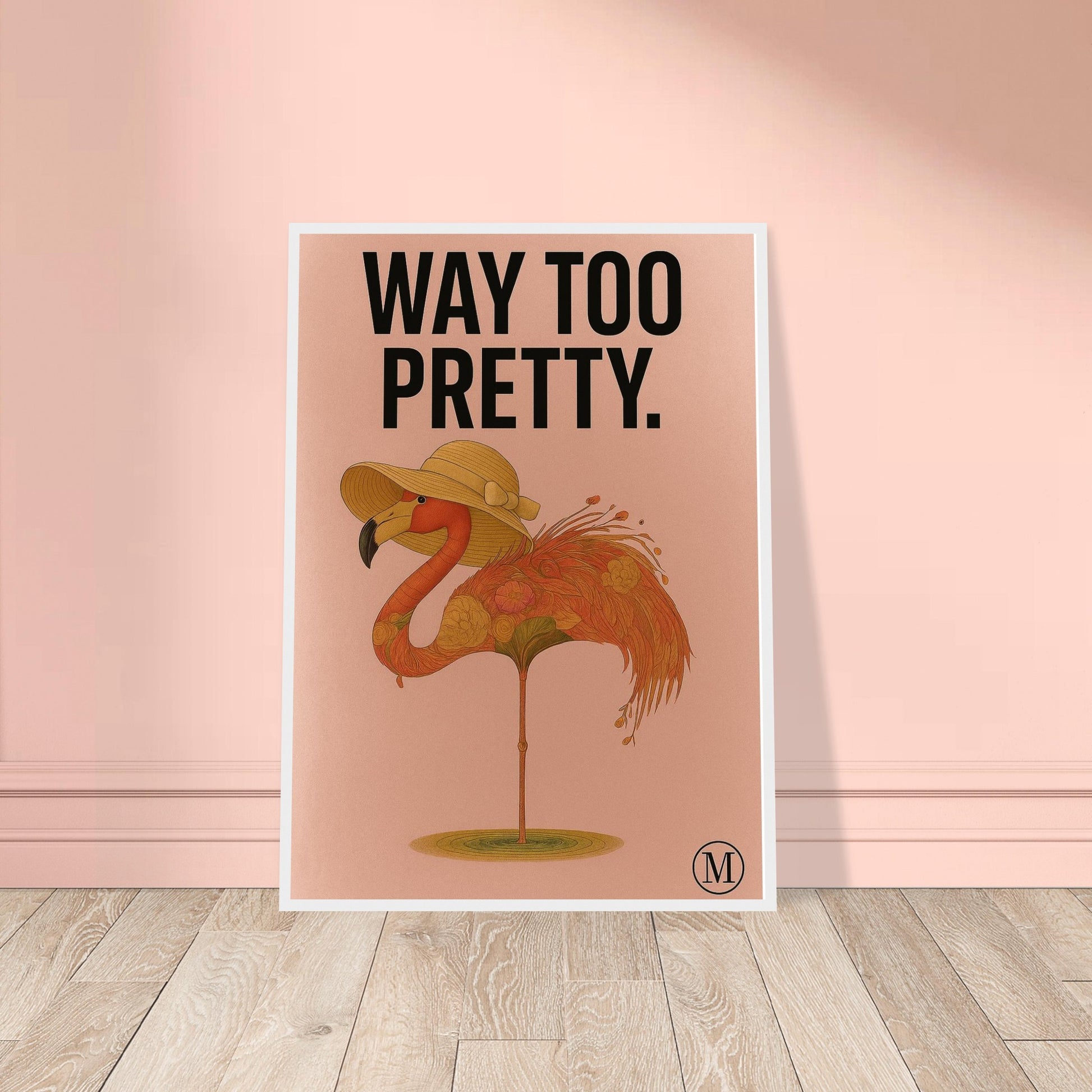 Brighten your space with this neon bird poster! way too pretty wall art for instant download. Bold digital print from the MATCH Animal Collection.