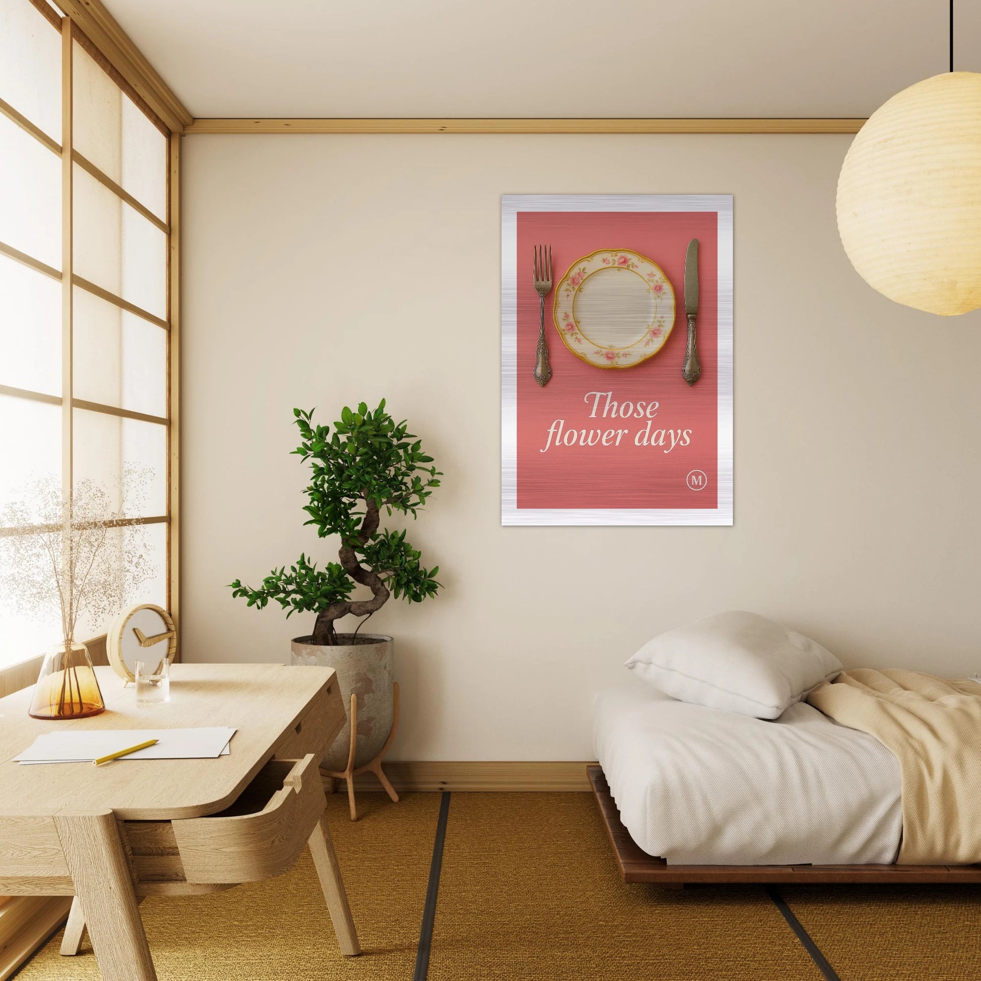  Those flower days Ideal kitchen or dining room decoration