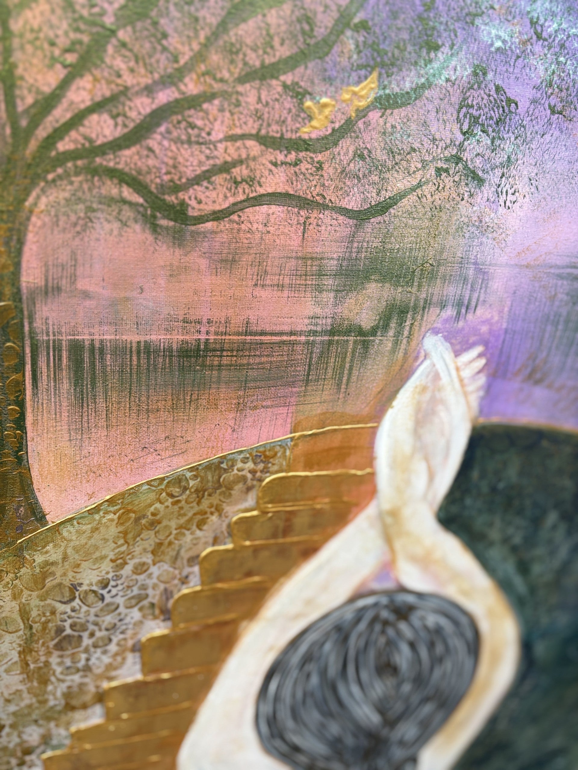 rise close up picture of womans hands