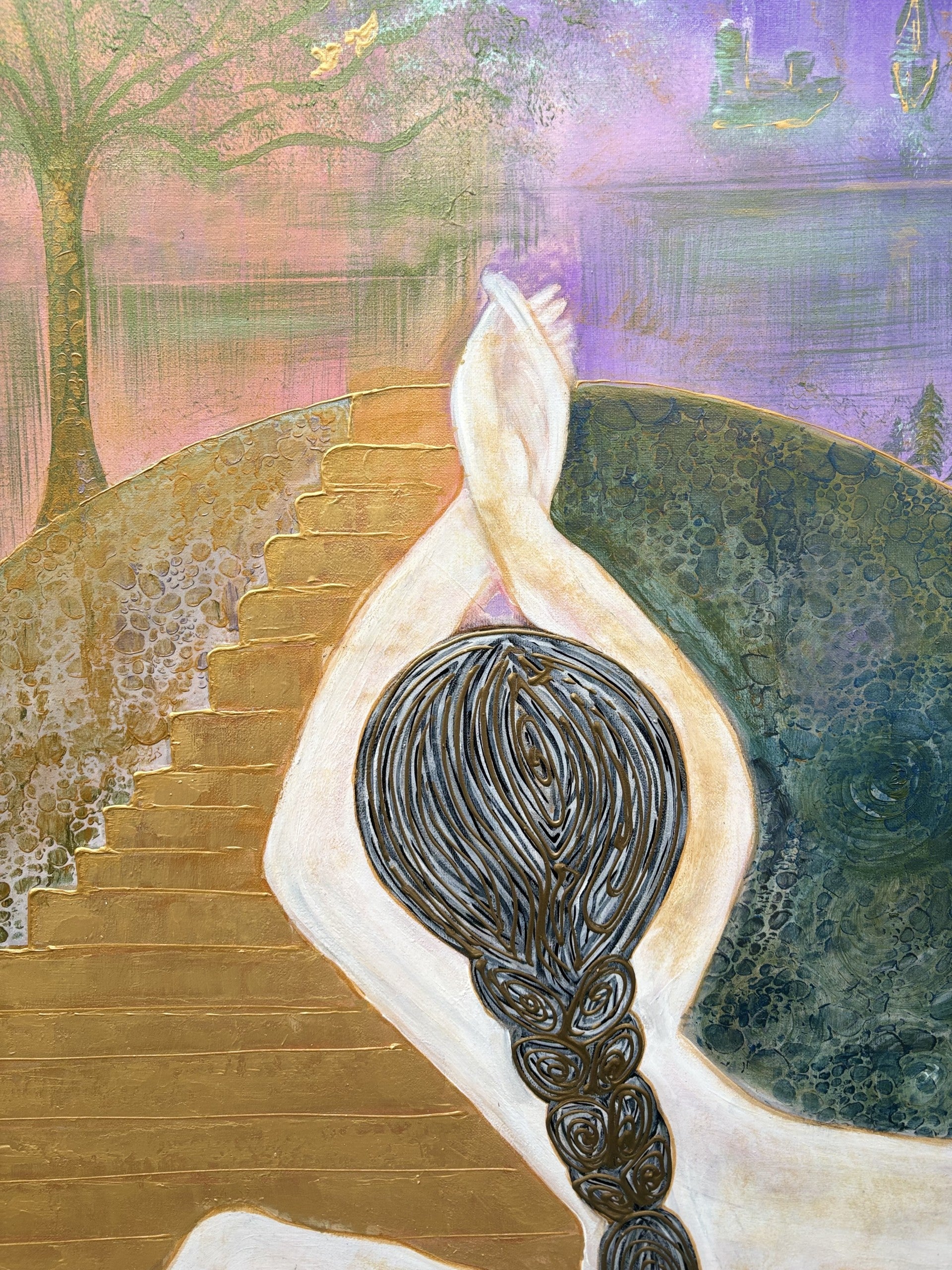 rise picture of woman spiritual